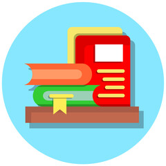 Library Books Icon