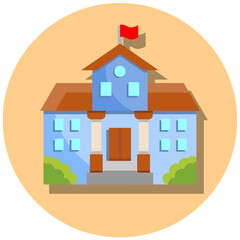 School Building Icon