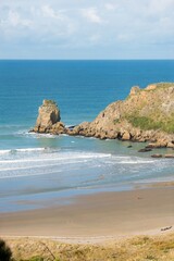 Heavy waves hitting the Beach at Castlepoint © Louis