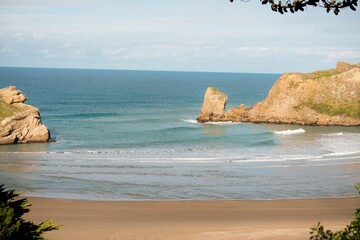Heavy waves hitting the Beach at Castlepoint © Louis