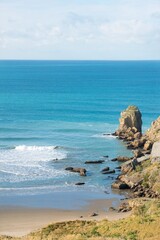 Heavy waves hitting the Beach at Castlepoint © Louis