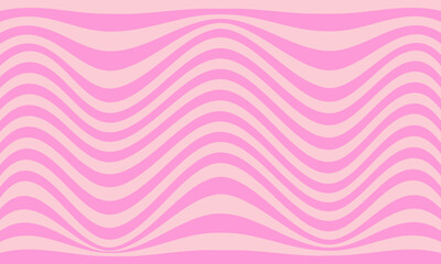 pink stripes lines wave curves abstract background