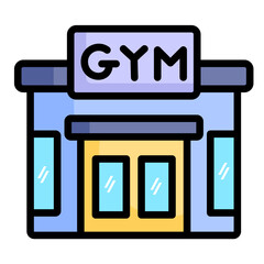 Fitness Center Icon