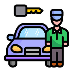 Valet Parking Icon