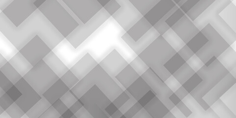 Abstract elegant background white and gray squares texture. Abstract white and grey geometric overlapping square pattern abstract futuristic background technology digital concept.