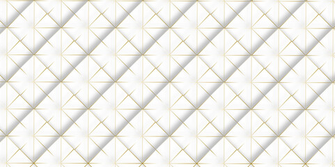 Mondrian style of diagonal square pattern vector. Design geometric tile gold on black background. Modern style of hipster isolated. Monochrome concept. diamond pattern background.