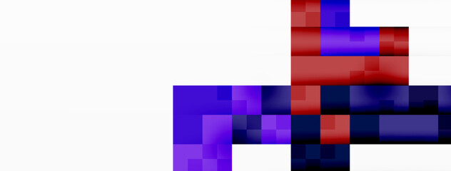 Dynamic colorful squares background. Vector Illustration For Wallpaper, Banner, Background, Card, Book Illustration, landing page