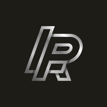 recommend clip art: Initial Letter LR or RL Logo, Monogram Logo letter L with R combination, design logo template element, vector illustration