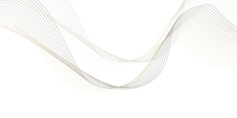 Abstract wave blend lines on transparent background. Design for banner, wallpaper, background and many more. Undulate Grey Wave Swirl, frequency sound wave, twisted curve lines with blend effect.