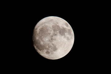 Fototapeta premium Full moon on a summer night