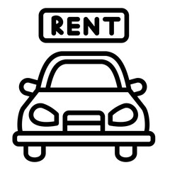 Car Rental Icon