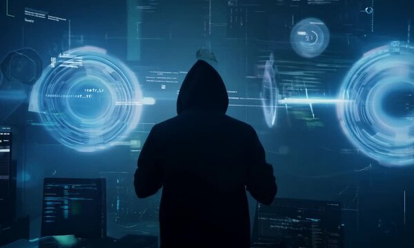Cybersecurity, Anonymous Hacker, Digital World