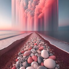 Obraz premium Dreamscape Sunset.