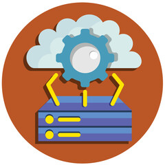 Cloud Services Icon