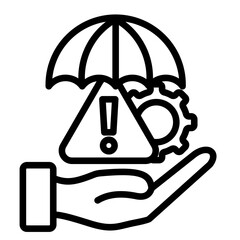 Risk Management Icon