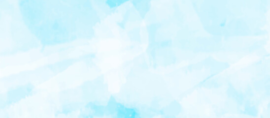 Abstract watercolor paper textured illustration. grungy violet gradient watercolor artistic brush paint stain background. light sky blue background.. retro aquarelle card design.