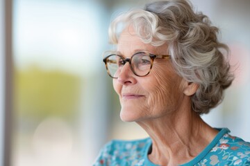 Active Senior Woman Volunteering in Community-Focused Retirement Activity