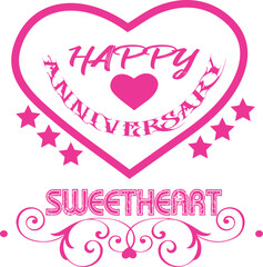 Happy Anniversary Sweetheart 
