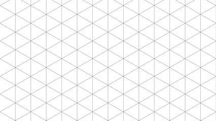 Isometric grid on white background