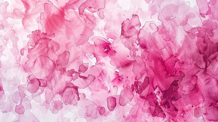 Pink Watercolor Abstract Background