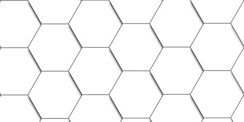 Abstract white background with hexagons . white Hexagonal Background Luxury White Pattern seamless bright white abstract honeycomb background 3D Futuristic abstract geometric mesh cell texture.