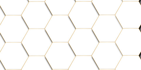 Abstract rhombus geometric seamless pattern vector background golden abstract graphic background with thin wavy lines, delicate seamless hexagon tile background, vector illustration.