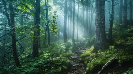 Fototapeta premium Enchanted Forest Path