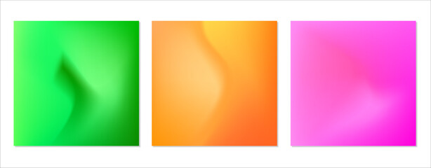 Fototapeta premium SET GRADIENT MESH LIQUID COLOR. POSTER BACKGORUND DESIGN VECTOR TEMPLATE GOOD FOR POSTER, WALLPAPER, COVER, FRAME, FLYER, SOCIAL MEDIA, GREETING CARD