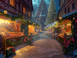 christmas market in nuremberg