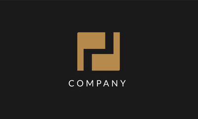 P business logo design