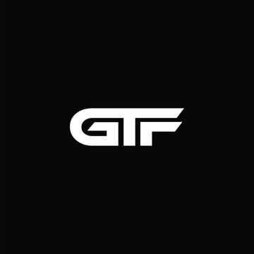 GTF Letter Initial Logo Design Template Vector Illustration