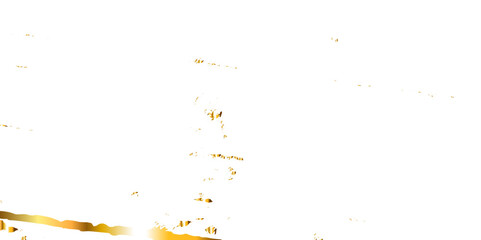 Doted and confetti golden glitter on transparent background. Shiny glittering dust. Gold glitter sparkle confetti that floats down falling. Vector illustration.