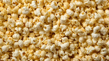 Realistic Of Bunch Of Popcorn	
