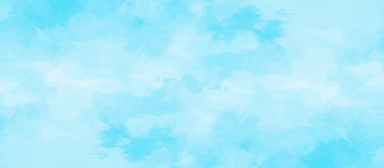 Gradient light white sky background with fluffy clouds .Nature landscape in environment day horizon skyline view .cloudy in sunshine calm bright winter air background.