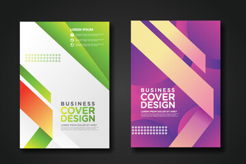 Business cover design template for Leaflet advertising, poster, magazine and other business