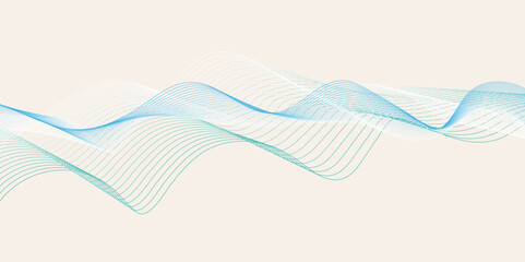 A colorfull webline and valleys is featured 
in an abstract background illustration 
