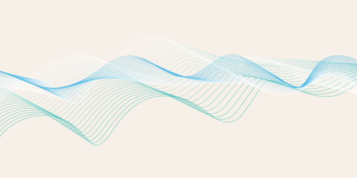 A colorfull webline and valleys is featured 
in an abstract background illustration 
