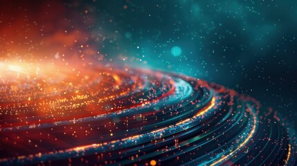 High-speed 5G internet in a crowded stadium, fast and reliable.