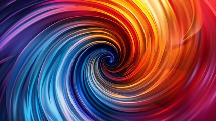 Innovation Revolutionary A dynamic swirl of color representing transformative change