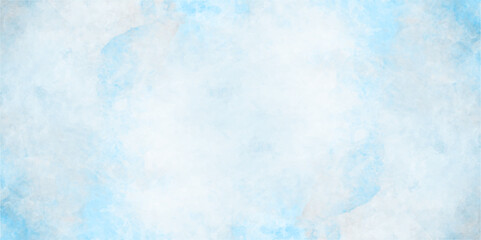 abstract soft sky blue watercolor background. 