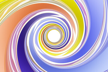 3d illustration of a colorful abstract background with lines. PRint from the waves. Modern graphic texture. Geometric pattern.