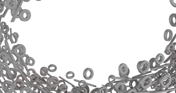 percent sign percentage icon interest rate transparent PNG