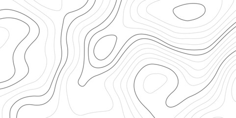 Abstract topographic wavy curve line background. Topography map pattern, Geographic curved relief. Topographic lines background. Vector illustration.