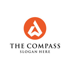 modern simple clean compass concept