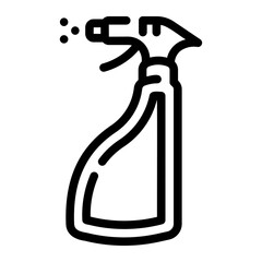 sprayer Line Icon