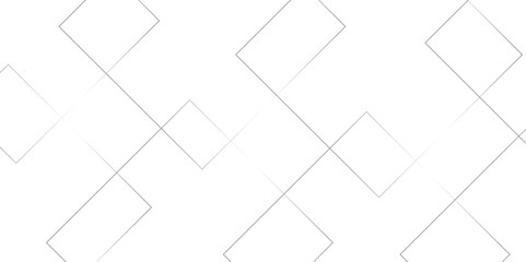Abstract seamless random geometric white and black square lines pattern on a transparent background design. abstract background with luxury geometric random chaotic lines. squares and triangle line.