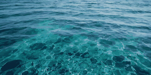 Ocean wave curve line vector background. Abstract ocean splashing waves. vector illustration.