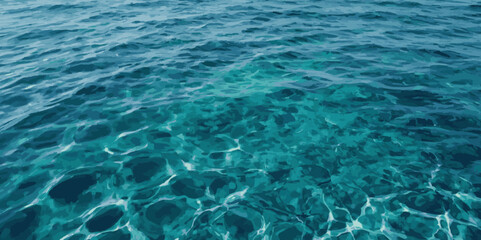 Blue ocean wave background. Blue and white water ocean background.