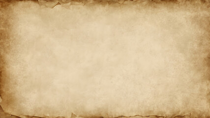 Old parchment paper background with sepia tones