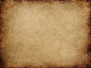 Naklejka premium Old parchment paper background with sepia tones